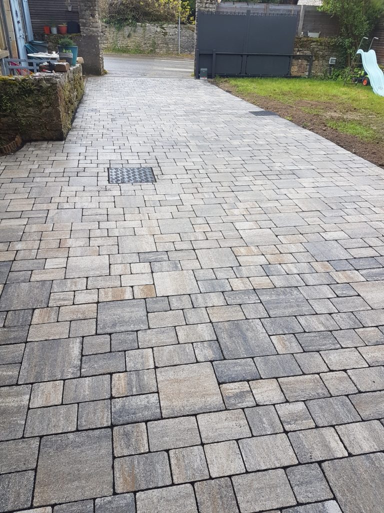 sarl-amzal - Aménagement cour en pavés