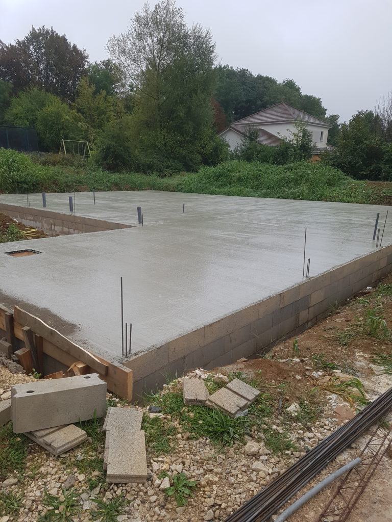 sarl-amzal - Coulage de dalle bêton